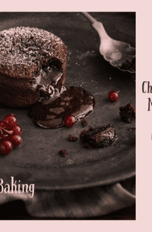 DIY Baking Kits: Chocolate Molten Lava Cakes